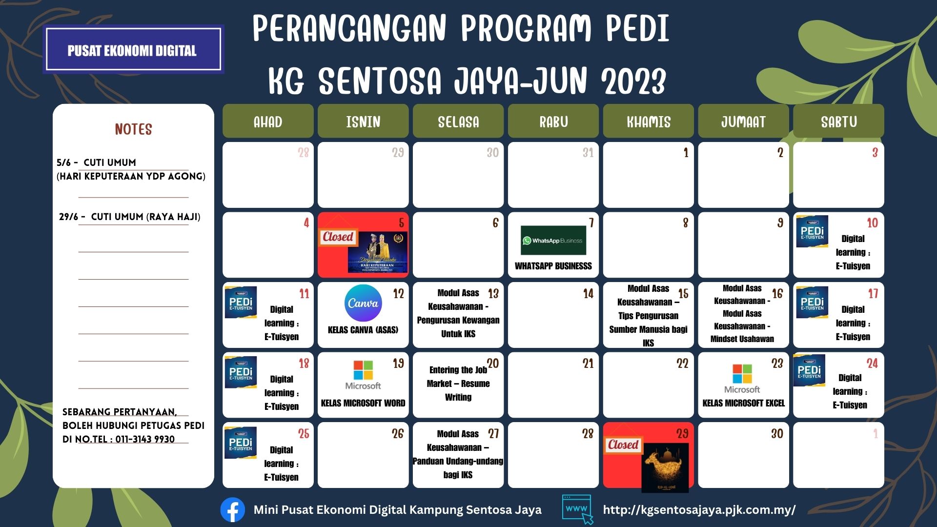 PERANCANGAN PROGRAM PEDi -2023